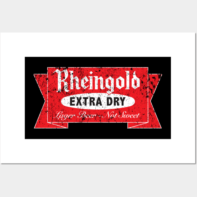 Rheingold Extra Dry Wall Art by MindsparkCreative